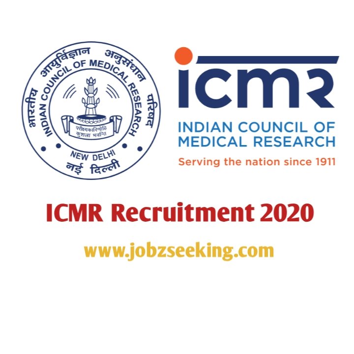 ICMR Recruitment 2020 | Apply Now JRF & Other Vacancies